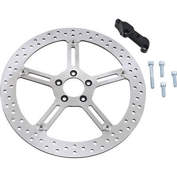  Arlen Ness - Big Brake Floating Rotor Kit 15" fits '00-'17 Softail (Except Springer) and '00-'05 Dyna Models (See Desc.) 