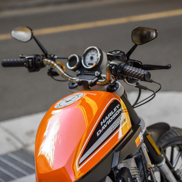 Arlen Ness - Air Trax Grips for TBW Application fits '08-'25 Touring (Except '23 FLHXSE/​FLTRXSE), '09-'25 H-D FL Trike, '16-'24 Softail, '13-'15 FXSBSE, '14-'15 FLSTNSE, '11-'12 FLSTSE, '16-'17 FXDLS, '20-'23 ELW Models