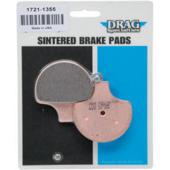  Drag Specialties - Sintered Metal Front Brake Pads fits '84-'99 XL, FX, FL Models (Repl. OEM# 44063-83A/C) 