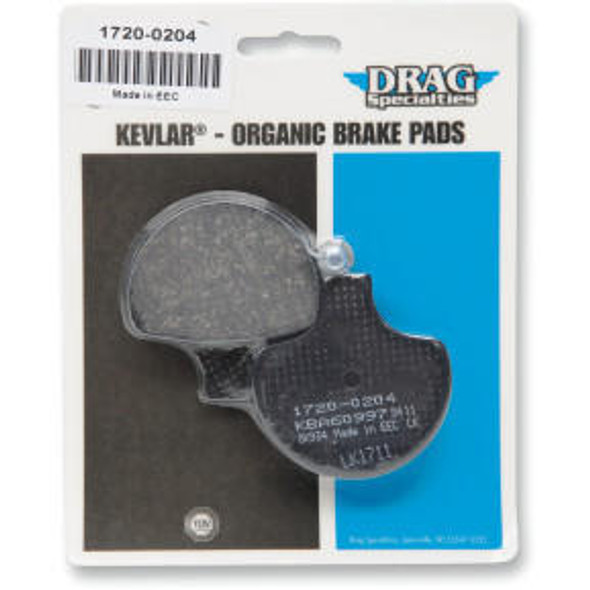  Drag Specialties - Organic Front Brake Pads fits '84-'99 XL, FX, FL Models (Repl. OEM# 44063-83A/C) 