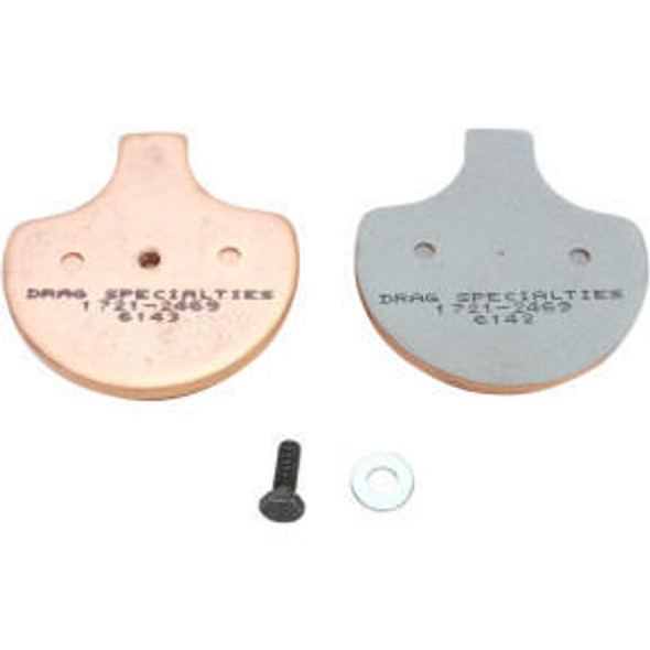Drag Specialties - Premium Sintered Metal Front Brake Pads (Repl. OEM# 44063-83A/83C)