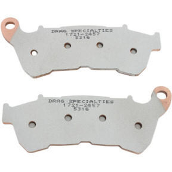 Drag Specialties - Premium Sintered Metal Front Brake Pads fits '14-'20 Sportster Models (Repl. OEM# 41300004)