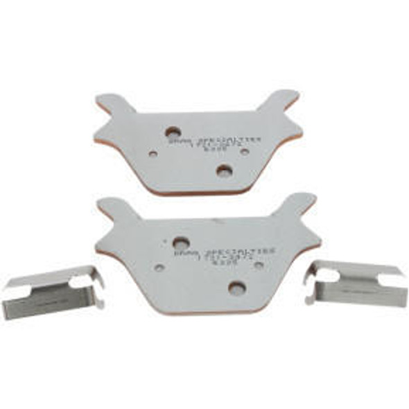 Drag Specialties - Premium Sintered Metal Rear Brake Pads (Repl. OEM# 44213-87, 44209-87C) 
