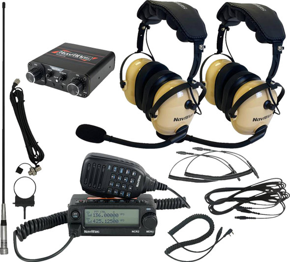 Navatlas - 44020983 - Intercom/Radio and Headset Kit - 2-Seat - Beige