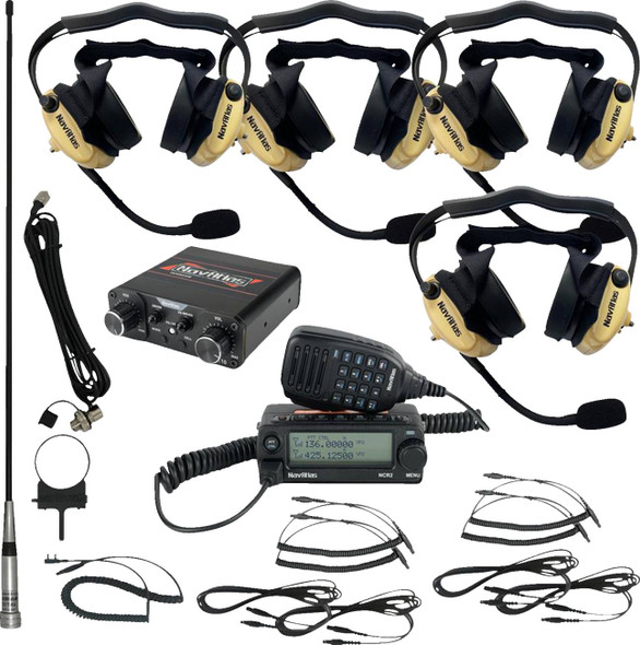 Navatlas - 44020989 - Intercom/Radio and Headset Kit - 4-Seat - Beige