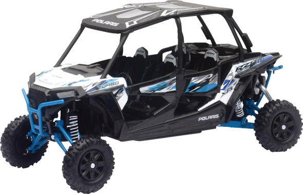 New Ray Toys - 70010020 - Polaris RZR XP 4 Turbo EPS - 1:18 Scale - White Lightning