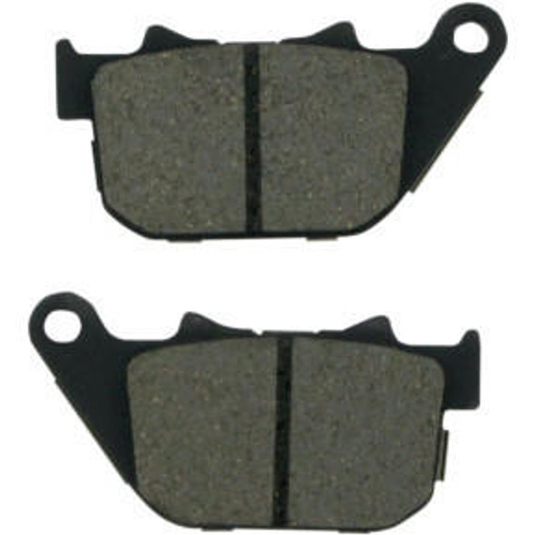 Drag Specialties - Semi-Metallic Rear Brake Pads fits '04-'13 Sportster Models (Repl. OEM# 42836-04, 42029-07)