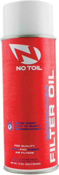 No Toil - 36100046 - Air Filter Oil - 12 oz. net wt. - Aerosol