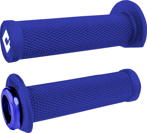 Odi - 06303300 - Ruffian 2.1 Lock-On Grips - ATV/PWC - Bright Blue/Blue