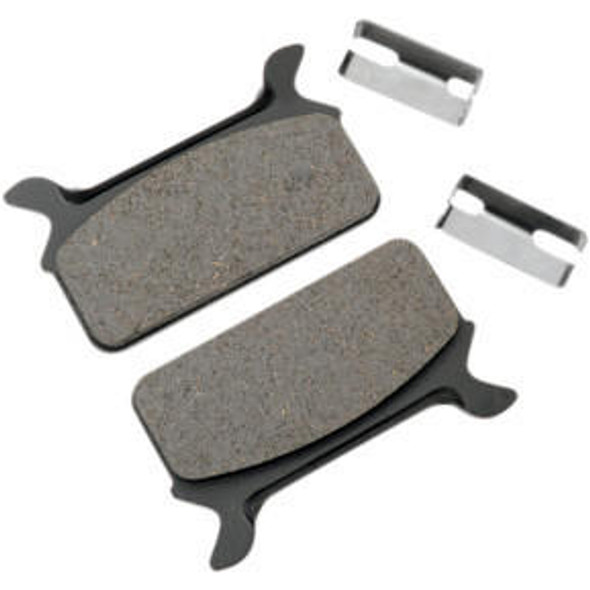 Drag Specialties - Semi-Meallic Rear Brake Pads fits '86-'99 Touring Models (Repl. OEM# 42957-86A, 43957-86B/E)