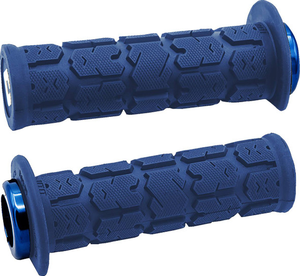 Odi - 06303303 - Rogue 2.1 Lock-On Grips - ATV/PWC - Blue/Blue