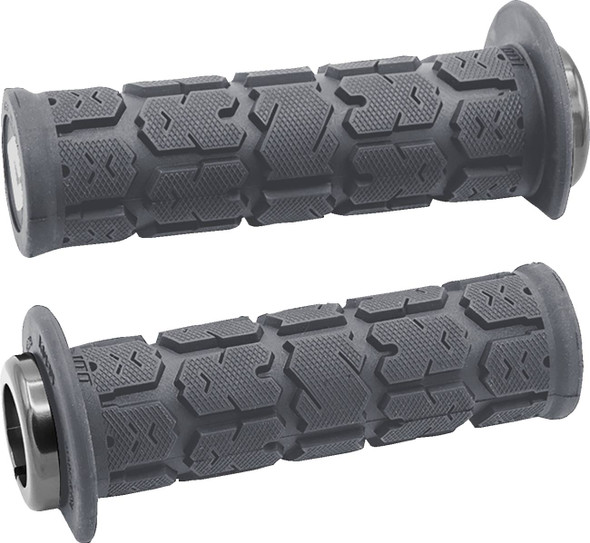 Odi - 06303305 - Rogue 2.1 Lock-On Grips - ATV/PWC - Graphite/Silver