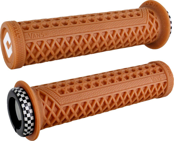 Odi - 06303345 - Vans v2.1 Lock-On Grips - ATV - Gum/Black