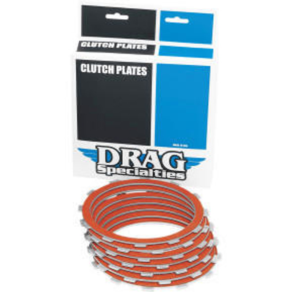 Drag Specialties - Fiber, Organic, or Steel Clutch Plates fits 'L84-'90 Sportster Models