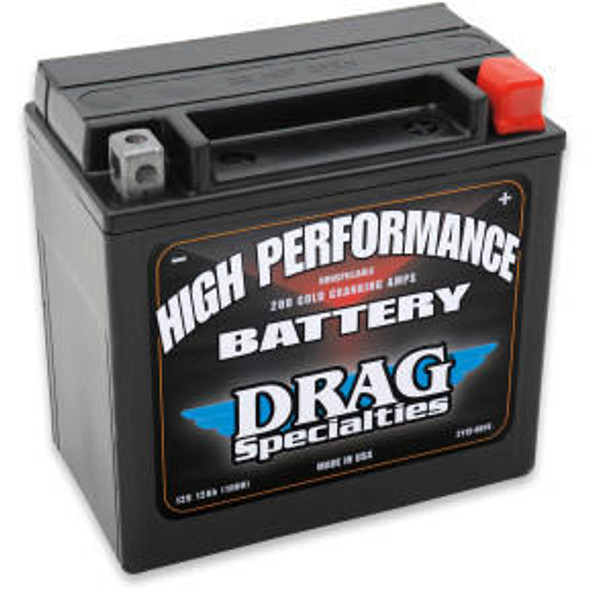  Drag Specialties - High Performance AGM Battery fits '04-'20 Sportster Models (Repl. OEM#65958-04) 