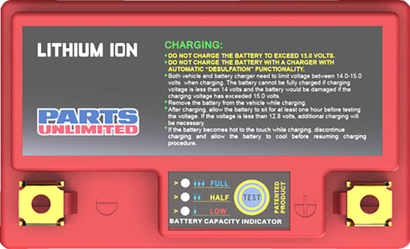 Parts Unlimited - 21130681 - Li-Ion Battery - HJTZ7S-FP