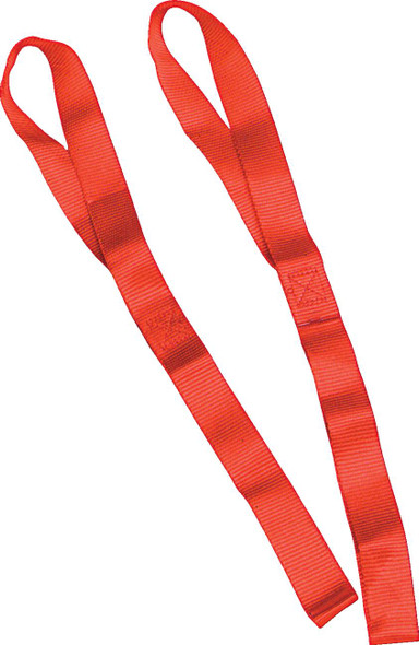 Parts Unlimited - 39200084 - Tie-Down Extensions - 1-1/2" x 1-1/2' - Red