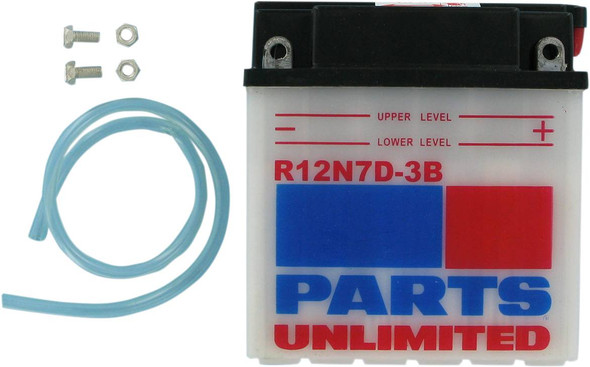 Parts Unlimited - R12N7D3B - Conventional Battery