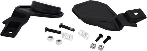 Powermadd - 06400797 - Mirror - Star Series - Side View - Round - Standard - Fixed Mount/Folded-In - Black - Kit