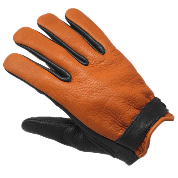 Deadbeat Customs Jackson Two-Tone Bison Leather Gloves
