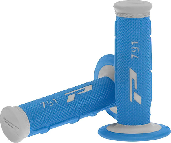 Pro Grip - 06302245 - Triple Density 791 Grips - Gray/Light Blue