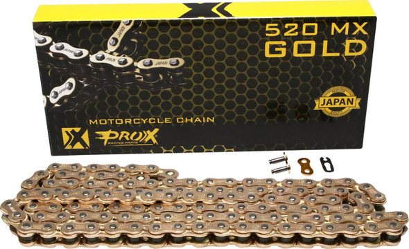 Prox - 12310890 - 520 MX Chain - Gold - 120 Link