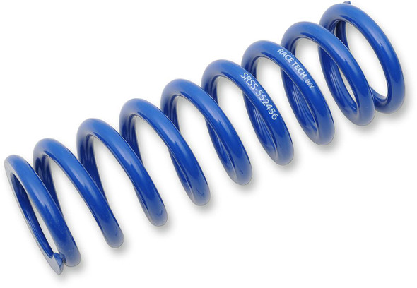Race Tech - 04310461 - Shock Spring - Rear - Blue - Sport Series - Spring Rate 313 lb/in