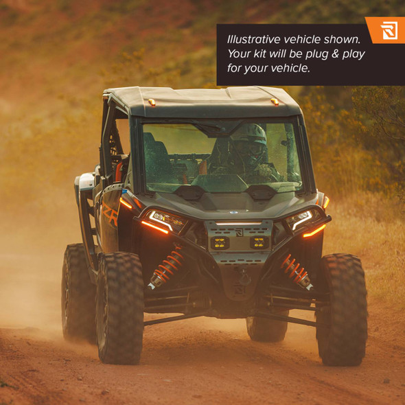 Ravek - 20202239 - Apex Lights™ - Running - Amber - RZR Pro XP