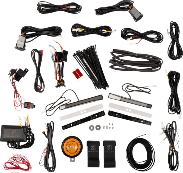 Ravek - 20202317 - Turn Signal Kit - White Running Light - RZR XP