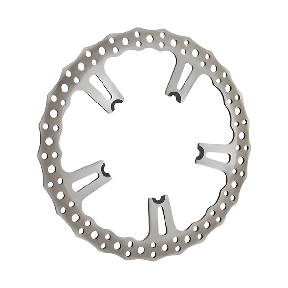 Arlen Ness - Harley Dyna 15" Perimeter Spoke Mount Front Big Brake Jagged Floating Rotor Kit