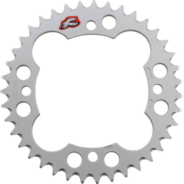 Renthal - 12110098 - Rear Sprocket - Aluminum - 39 Tooth - Silver - Yamaha