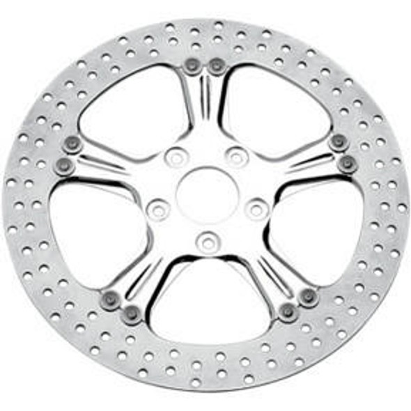  Performance Machine - 11.8" Front Center Hub Two-Piece Brake Rotors - Wrath Chrome 