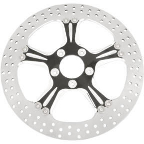  Performance Machine - 11.8" Front Center Hub Two-Piece Brake Rotors - Wrath Contrast Cut 