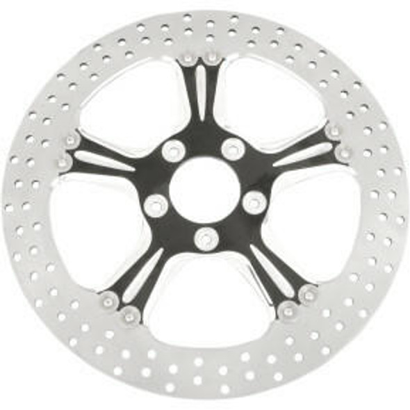 Performance Machine - 13" Front Center Hub Two-Piece Brake Rotors - Wrath Contrast Cut