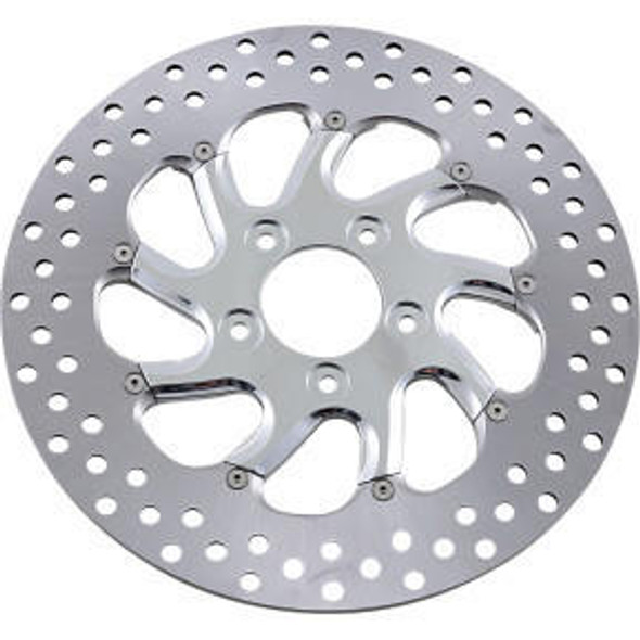 Performance Machine - 11.5" Front Center Hub Two-Piece Brake Rotors - Torque Chrome