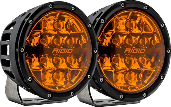 Rigid Industries - 20012796 - Spotlight - 360 Series - 6" - Amber Lens