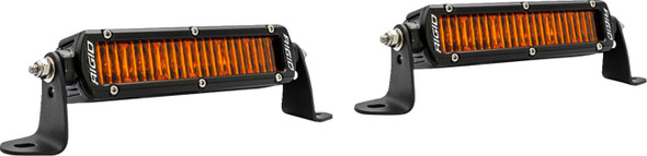 Rigid Industries - 20012797 - SR-Series Spotlight - 6" - Amber Lens