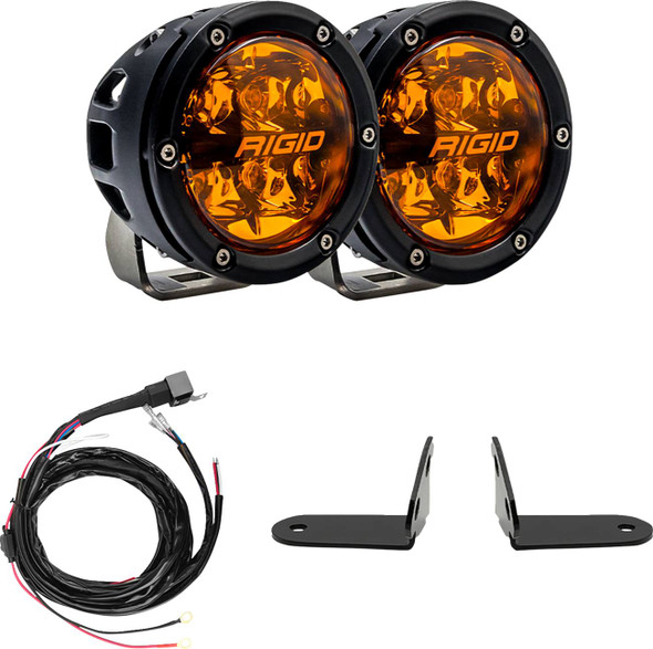 Rigid Industries - 20012830 - A-Pillar Light Kit - RZR