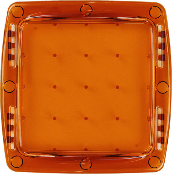 Rigid Industries - 20403211 - Light Cover - Q Series - Amber