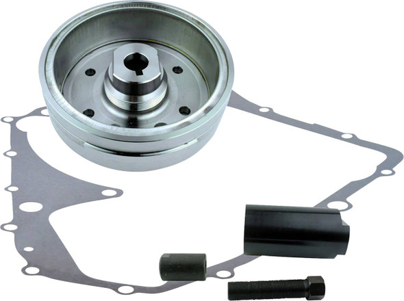 Rm Stator - 38010470 - Magneto Flywheel Rotor Kit - w/Puller and Gasket - Automatic Transmission - Arctic Cat/Suzuki