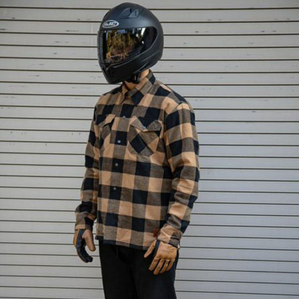 Cortech The Bender Protective Riding Flannel - Brown