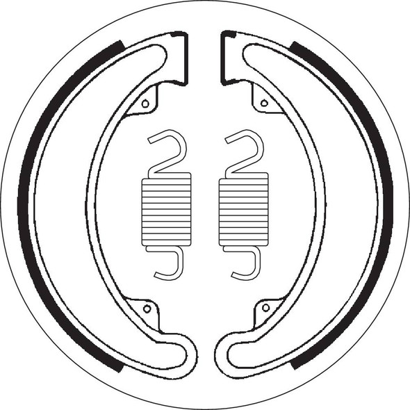 Sbs - 17230438 - Brake Shoes - Honda