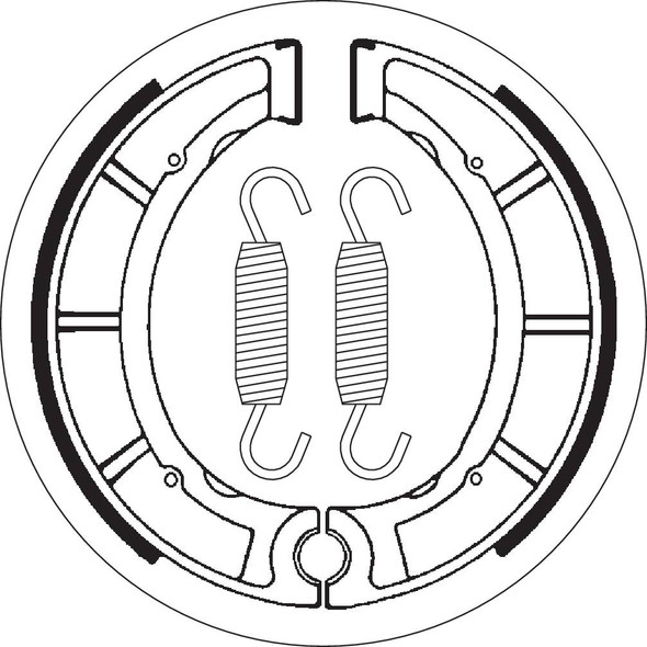 Sbs - 17230443 - Brake Shoes - Yamaha