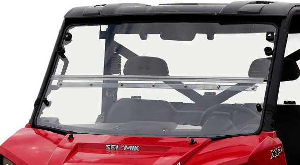 Seizmik - 23170440 - Folding Windshield - Polycarbonate - Ranger