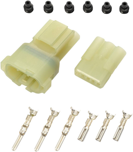 Shindy - 21200896 - Multi-Conductor Electrical Connectors - Three-Pin - Water-Resistant