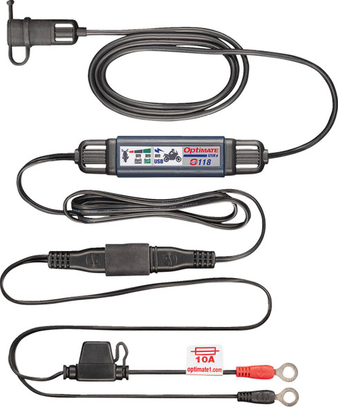Tecmate - 38070664 - Battery to USB-C Charger with SAE