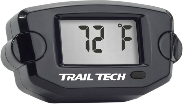 Trail Tech - 22120649 - Universal Temperature Meter - Surface Mount - Black - 14 mm