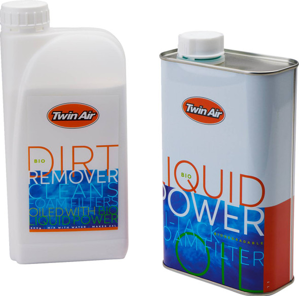 Twin Air - 36100045 - Biodegradable Air Filter Oil & Cleaner Kit