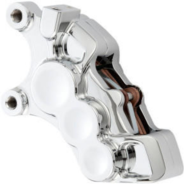  Arlen Ness - Chrome Six-Piston Differential Bore Front Brake Caliper for 11.8" Rotors 