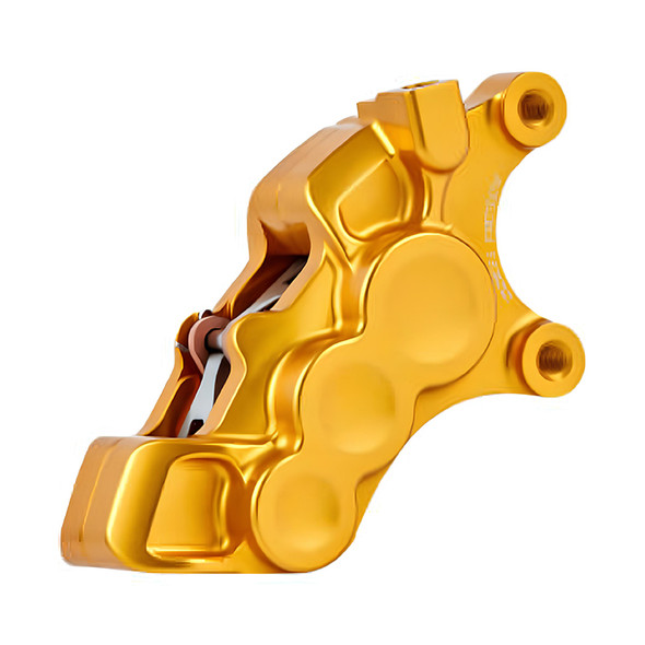 Arlen Ness - Gold Six-Piston Differential Bore Front Brake Caliper for 14" Oversize Rotors